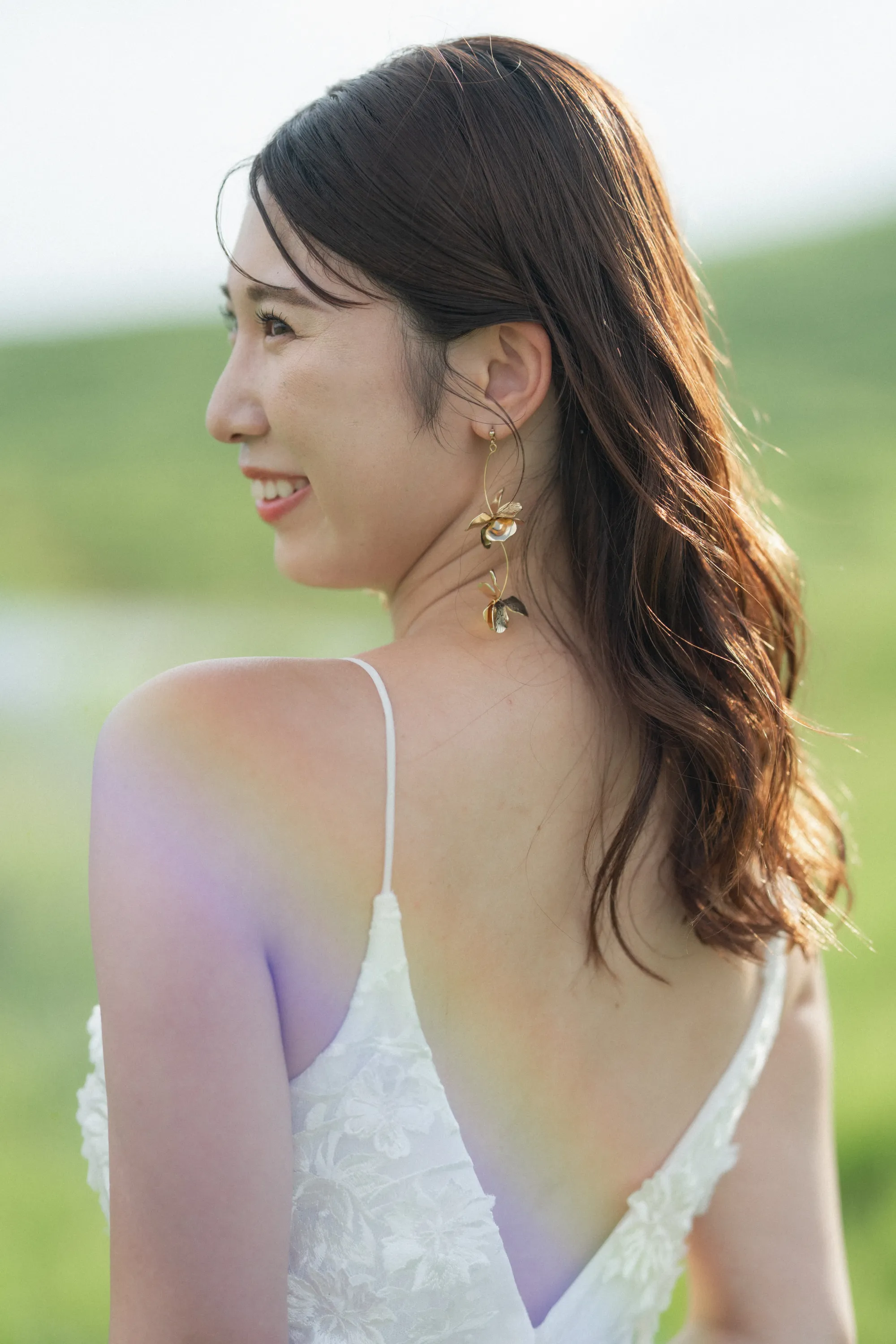 撮影場所が阿蘇のウェディングフォト