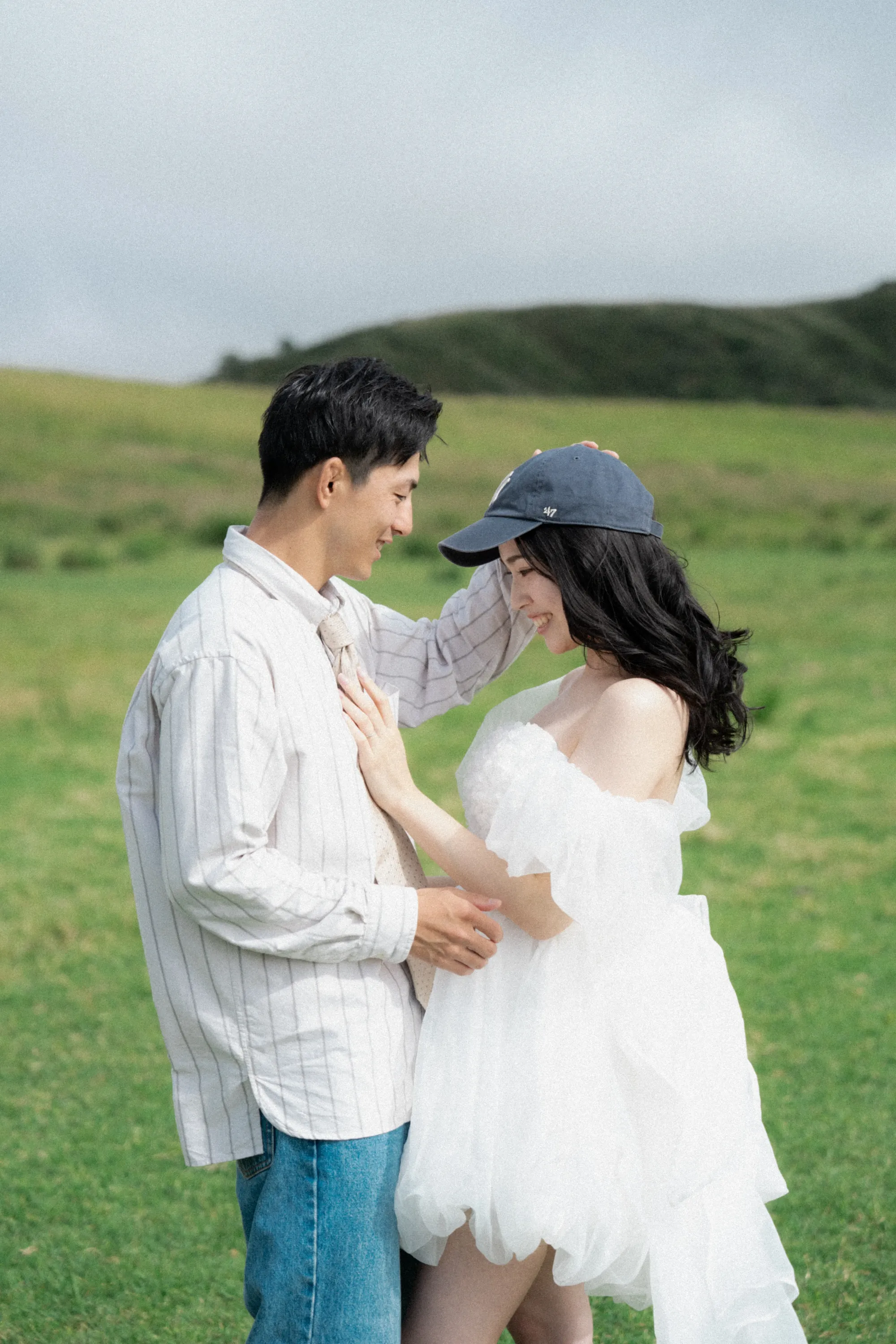 撮影場所が阿蘇のウェディングフォト